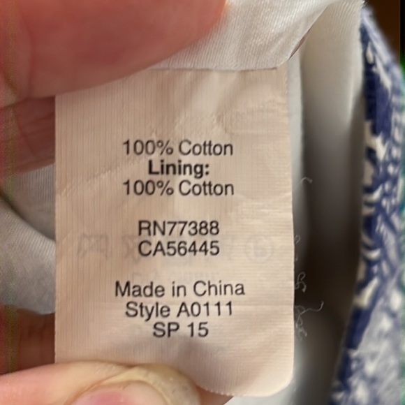 J. Crew Womens Blue/White Short Pencil Skirt SIZE 4 - Picture 7 of 8